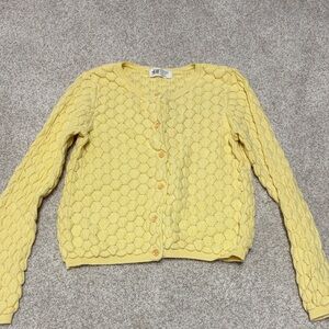 H&M Mustard Yellow Women's Cardigan